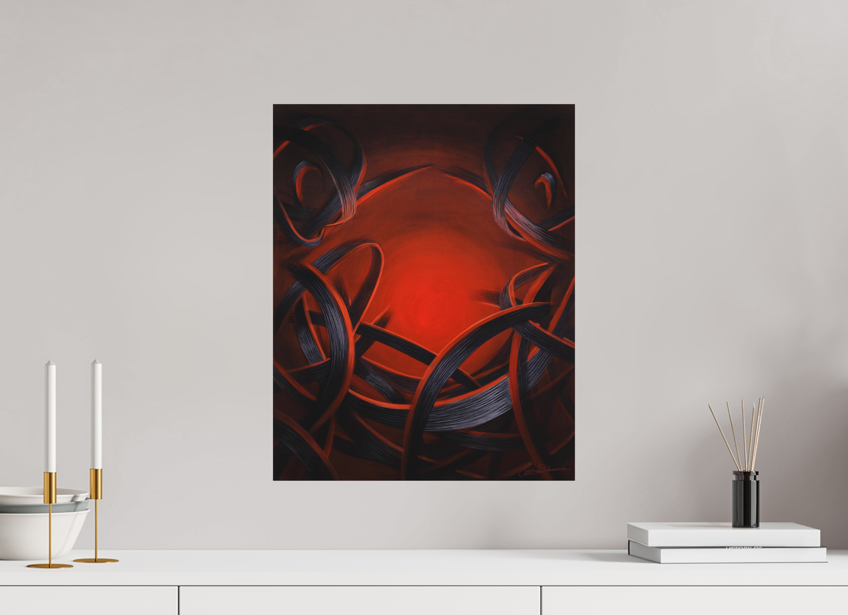 40 x 49,9 cm, Alu-Dibond mit Aufhängung Lichtbringer