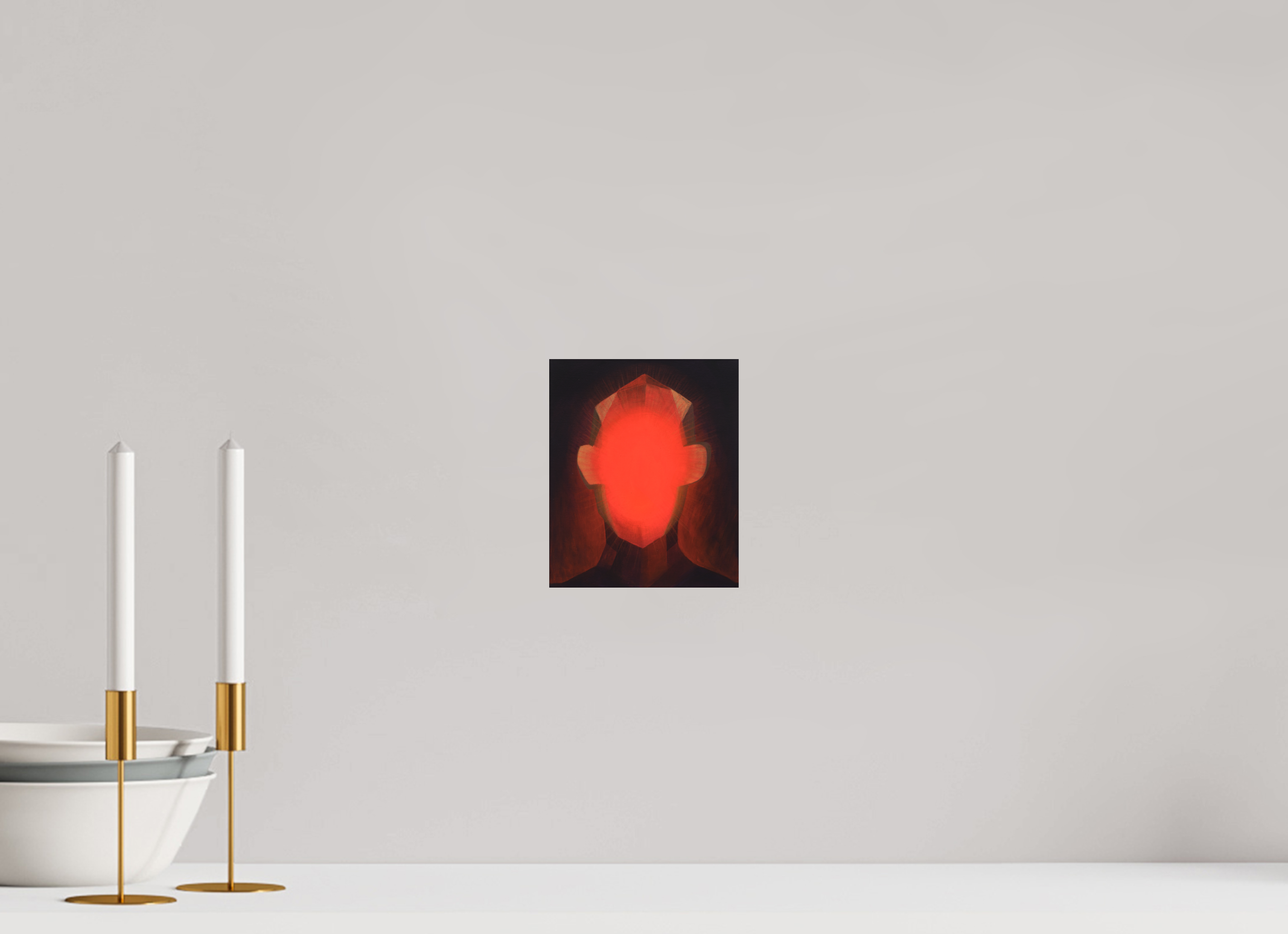 15 x 18,1 cm, Fine Art Print ohne Rahmen Portal zum Selbst