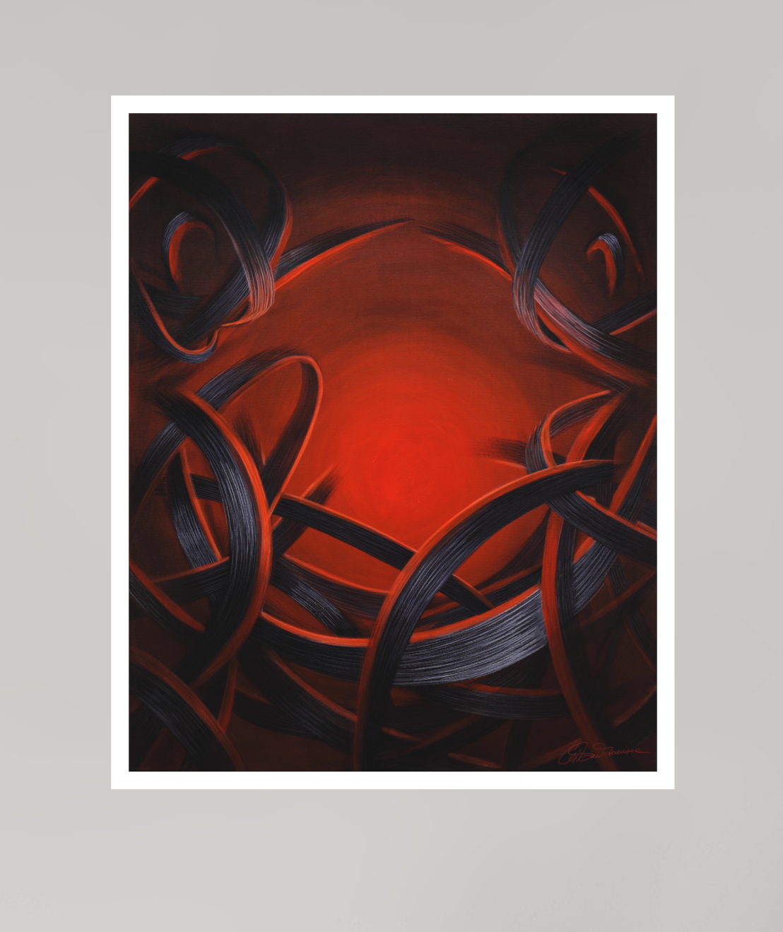 30 x 37,4 cm, Papier ohne Rahmen Lichtbringer