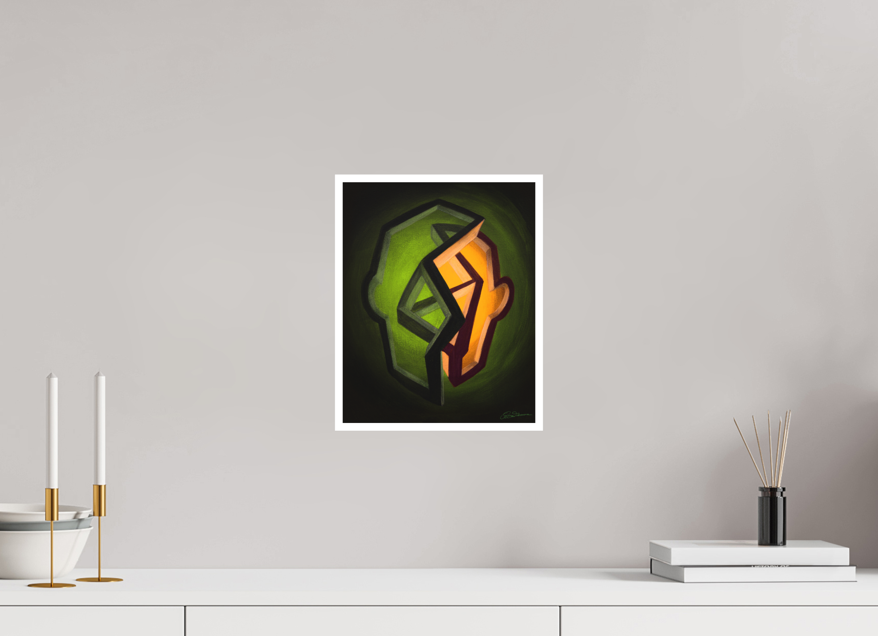 25 x 31,3 cm, Papier ohne Rahmen Frühling – Erwachen