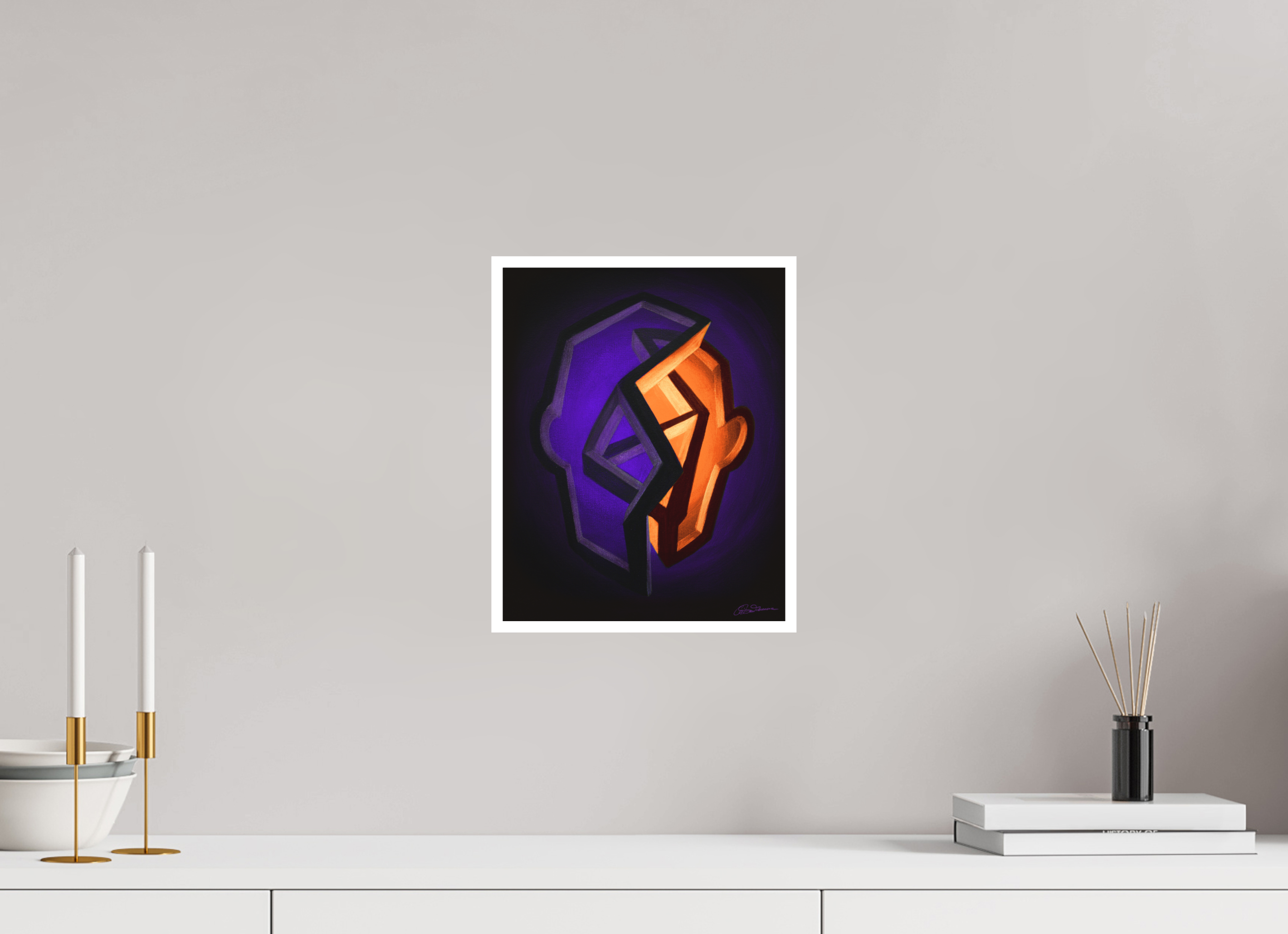 25 x 31,3 cm, Papier ohne Rahmen Blütezeit | Übergang in die Fülle