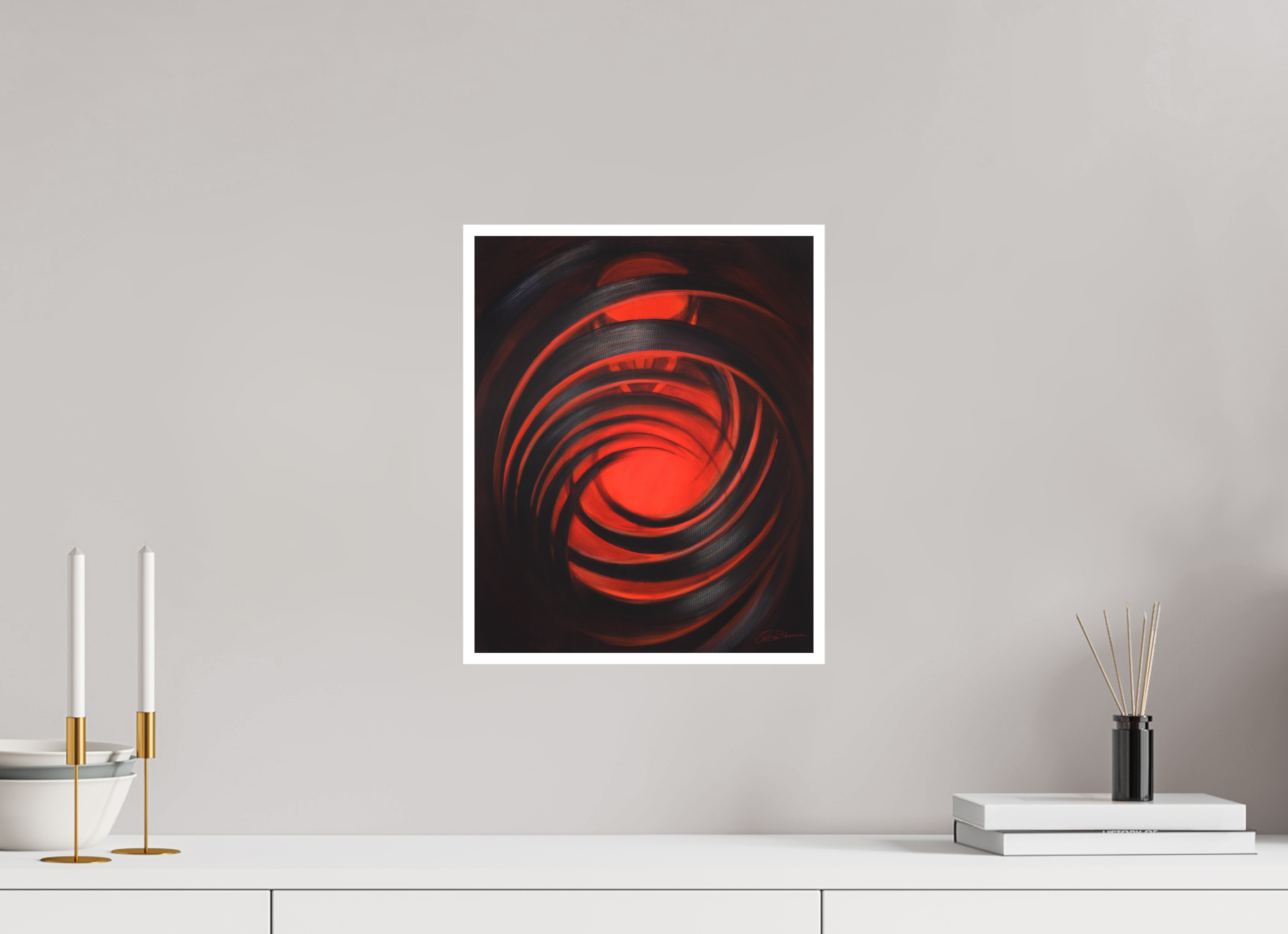 30 x 36,9 cm, Papier ohne Rahmen Lichtformer