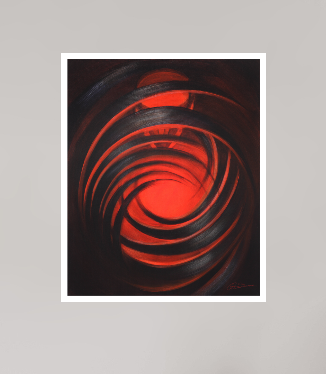 30 x 36,9 cm, Papier ohne Rahmen Lichtformer