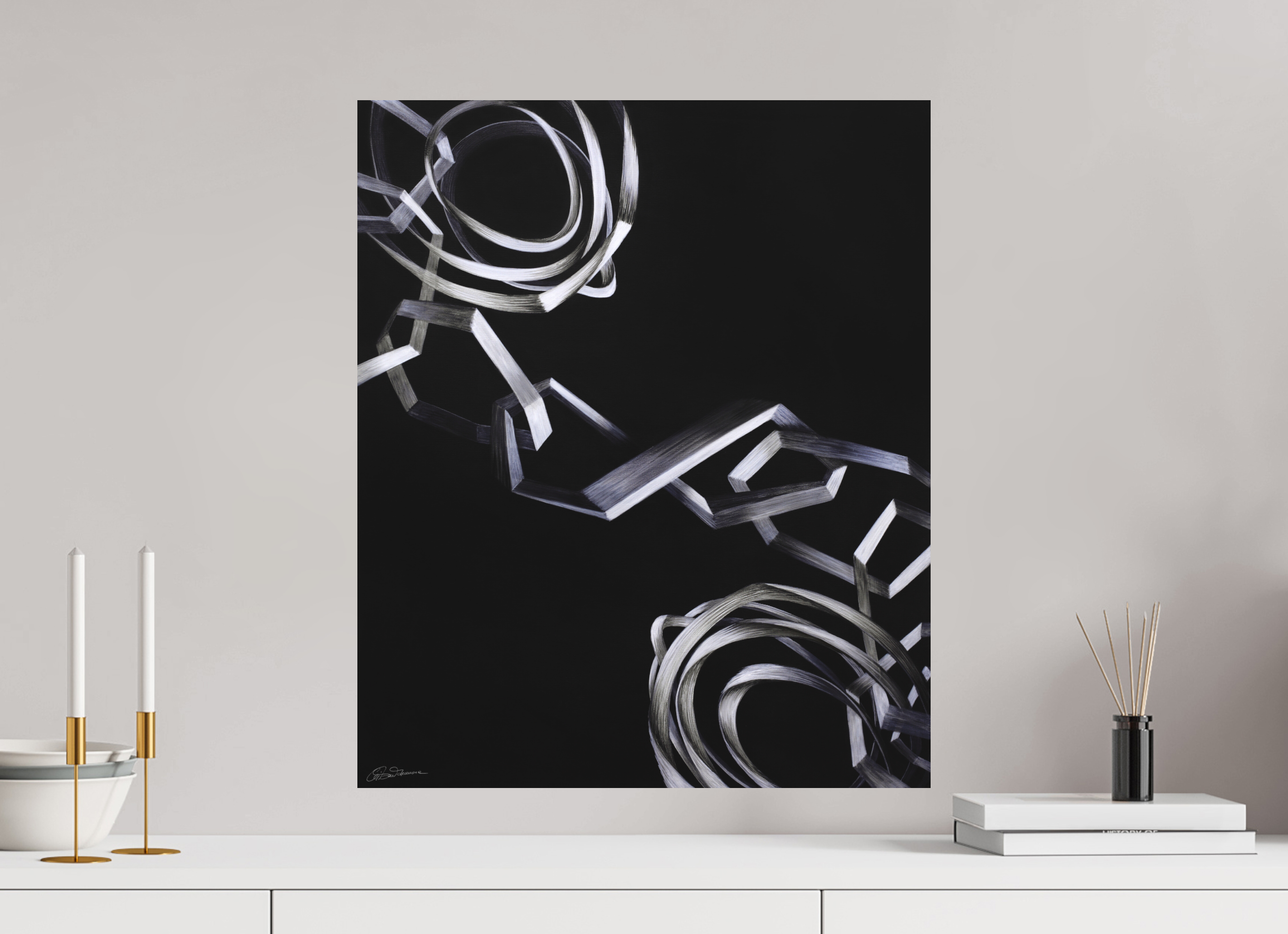 50 x 60 cm, Alu-Dibond mit Aufhängung Zusammen hängen