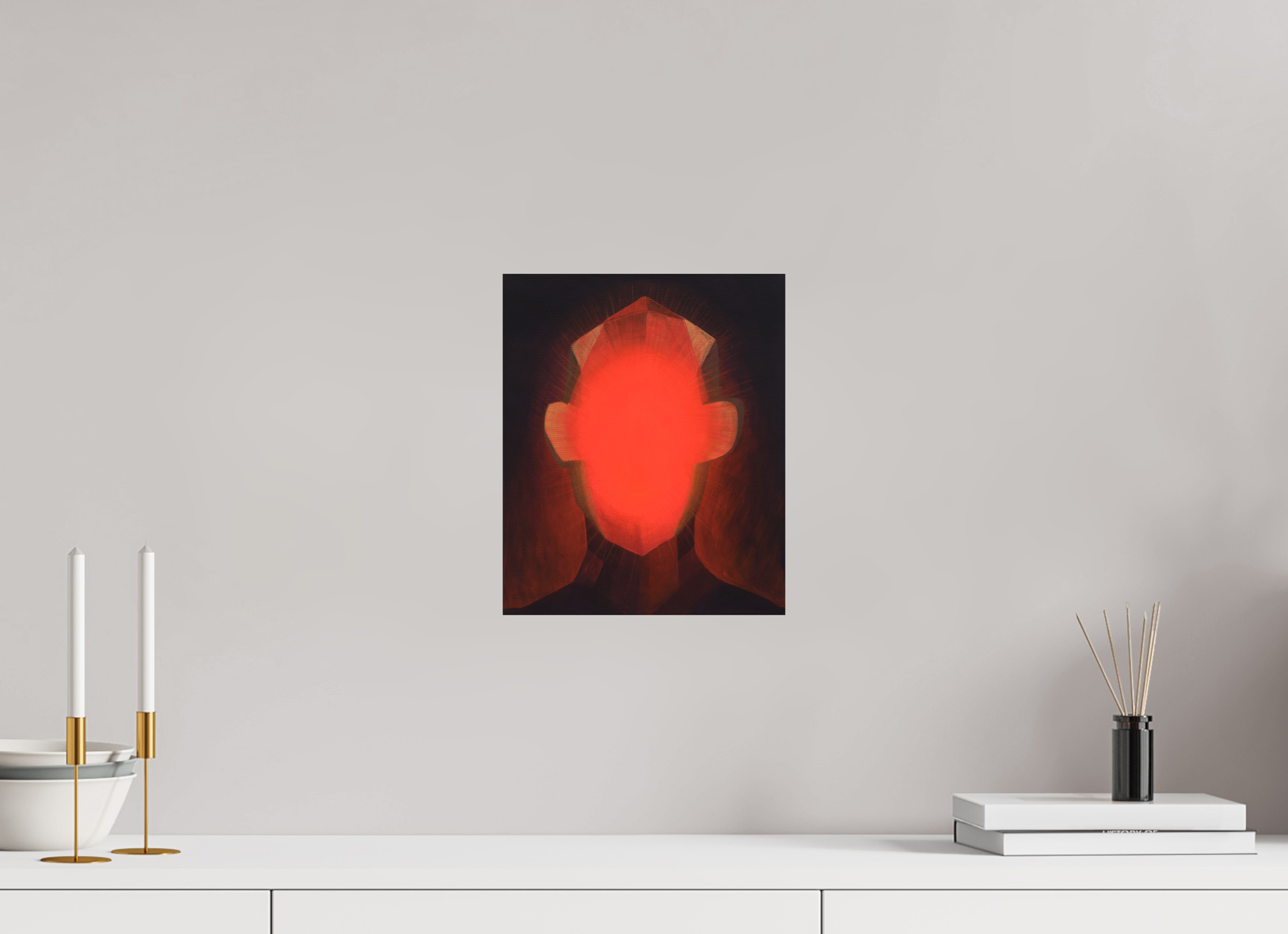 25 x 30,2 cm, Fine Art Print ohne Rahmen Portal zum Selbst