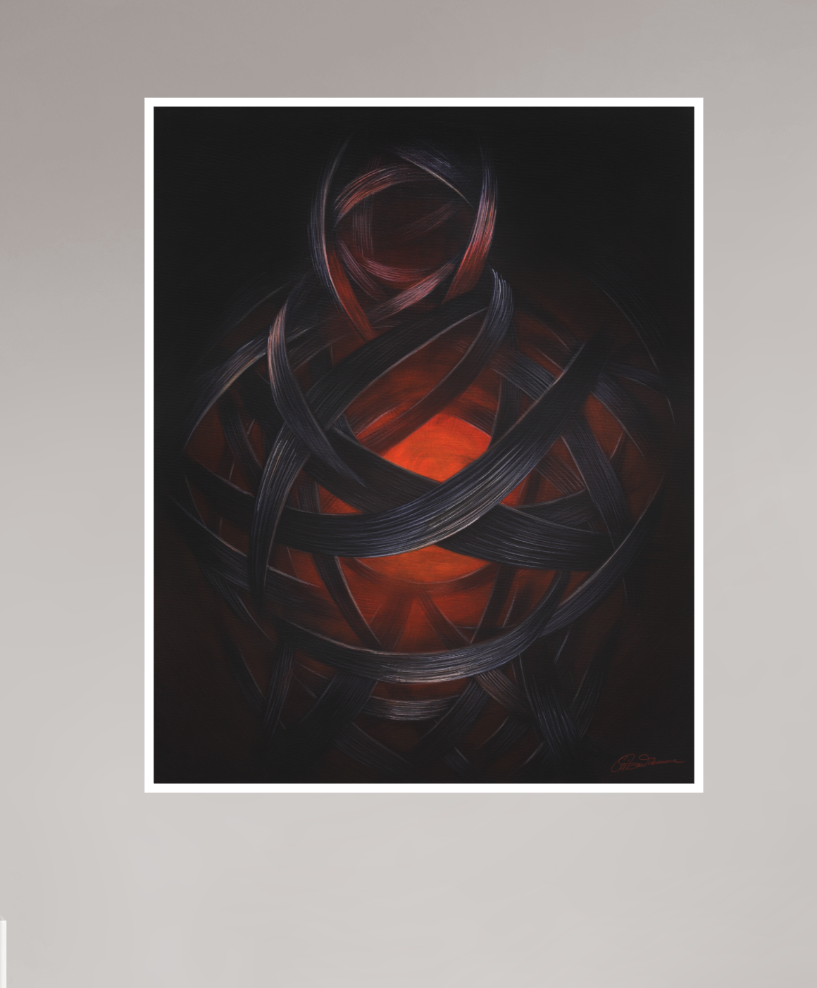60 x 75,2 cm, Kunstdruck auf Papier ohne Rahmen Lucifera – Lichträgerin