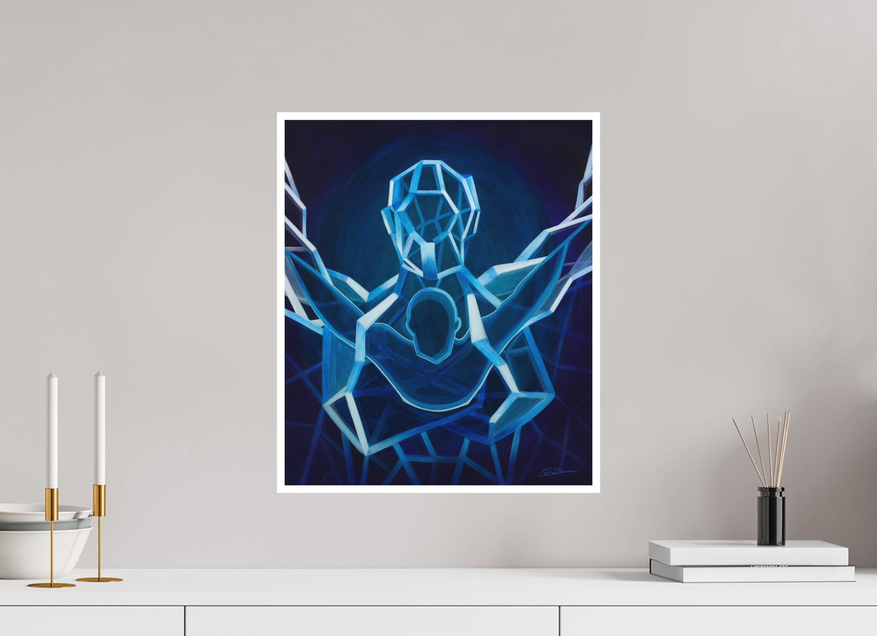 40 x 47,5 cm, Papier ohne Rahmen Elan