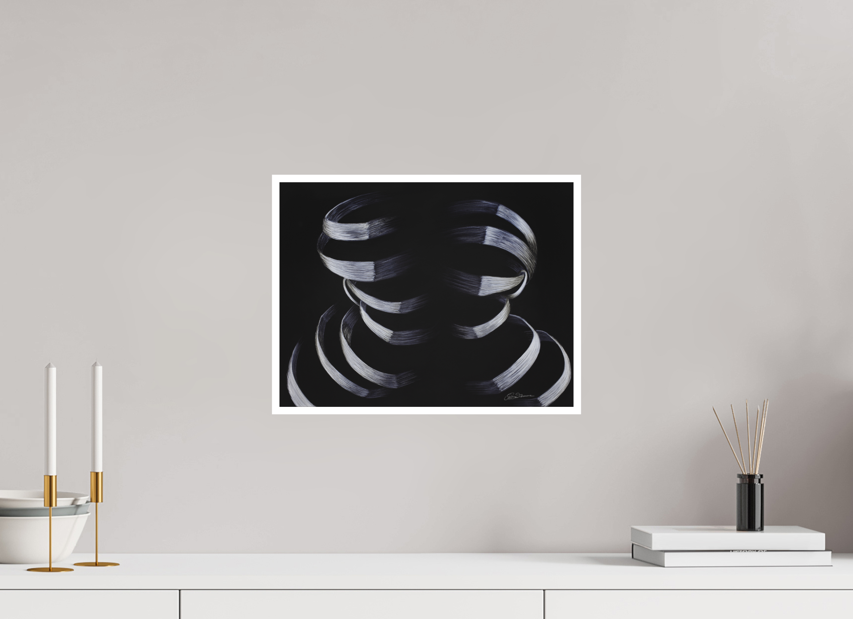 39,3 x 30 cm, Papier ohne Rahmen Ineinandergreifend