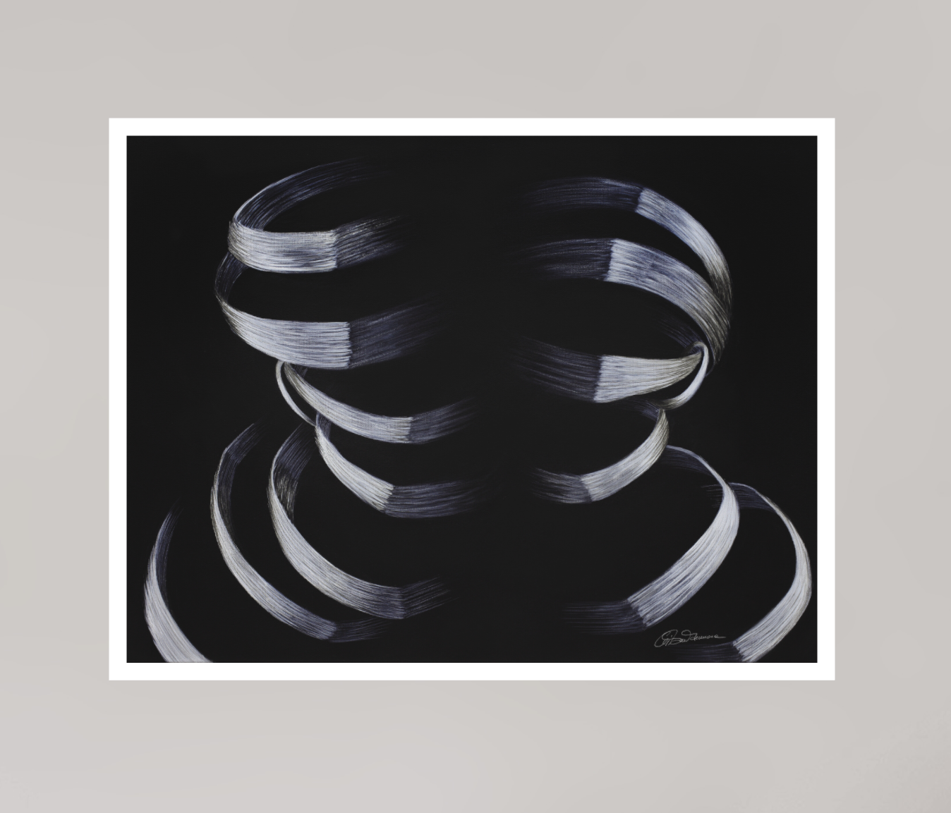 39,3 x 30 cm, Papier ohne Rahmen Ineinandergreifend