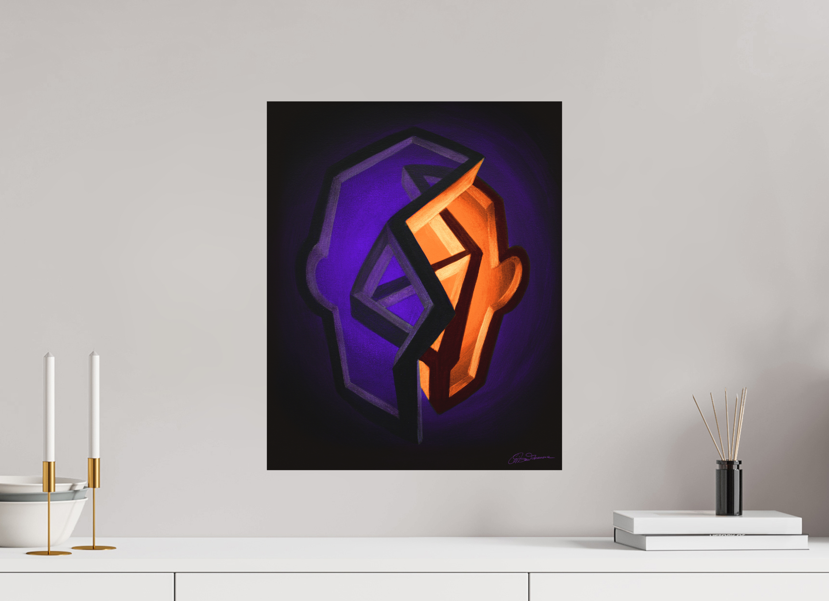 40 x 50 cm, Alu-Dibond mit Aufhängung Blütezeit | Übergang in die Fülle