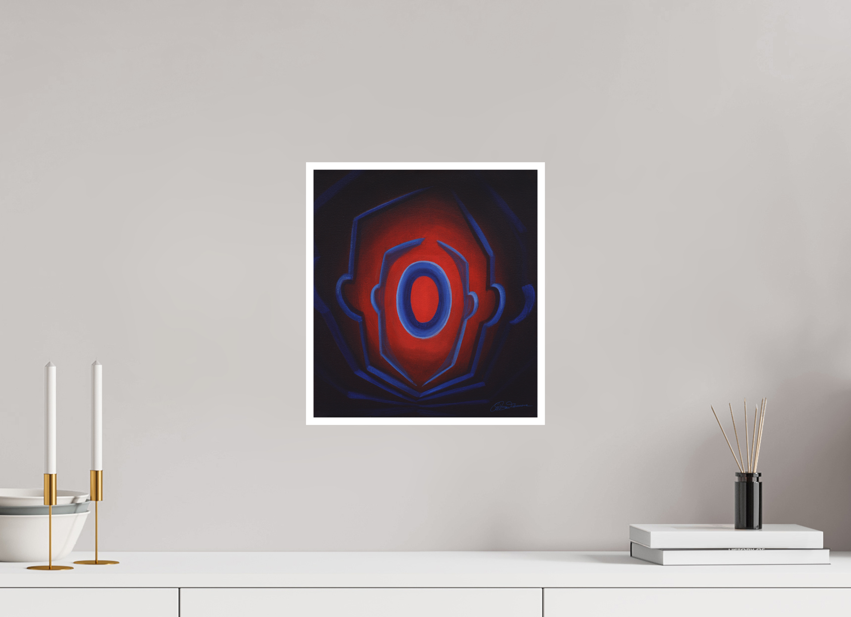 30 x 33,2 cm, Papier ohne Rahmen Selbst-Ursprung