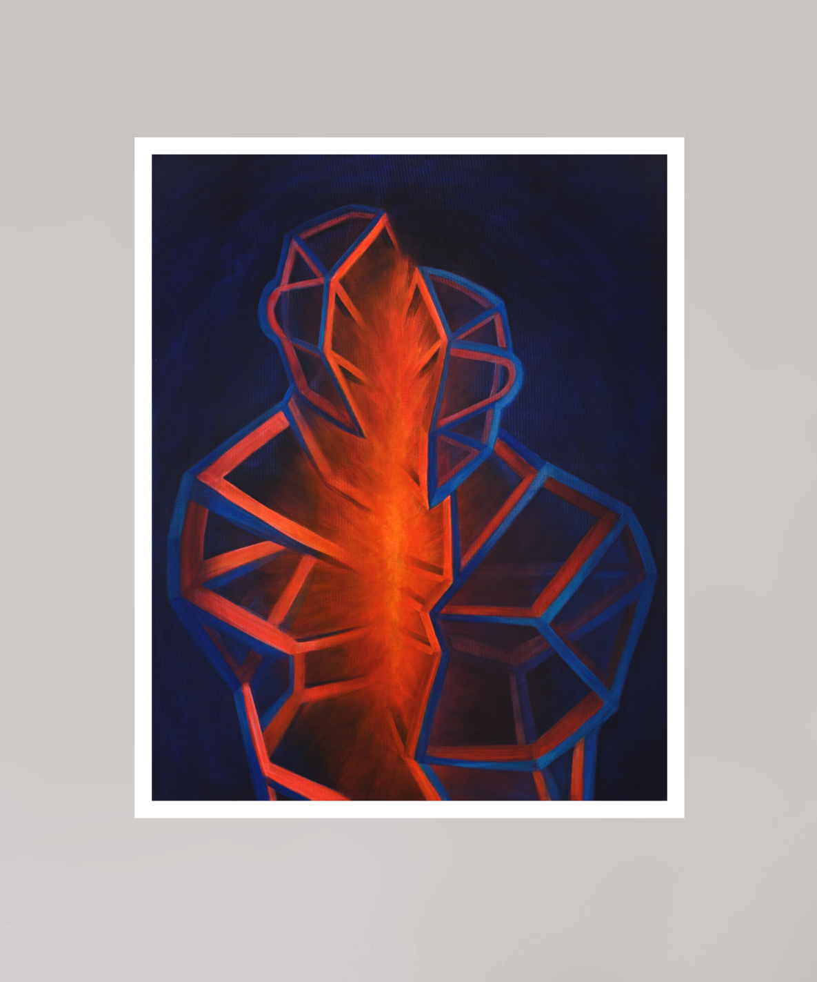 30 x 37,6 cm, Papier ohne Rahmen Gemeinsame Mitte