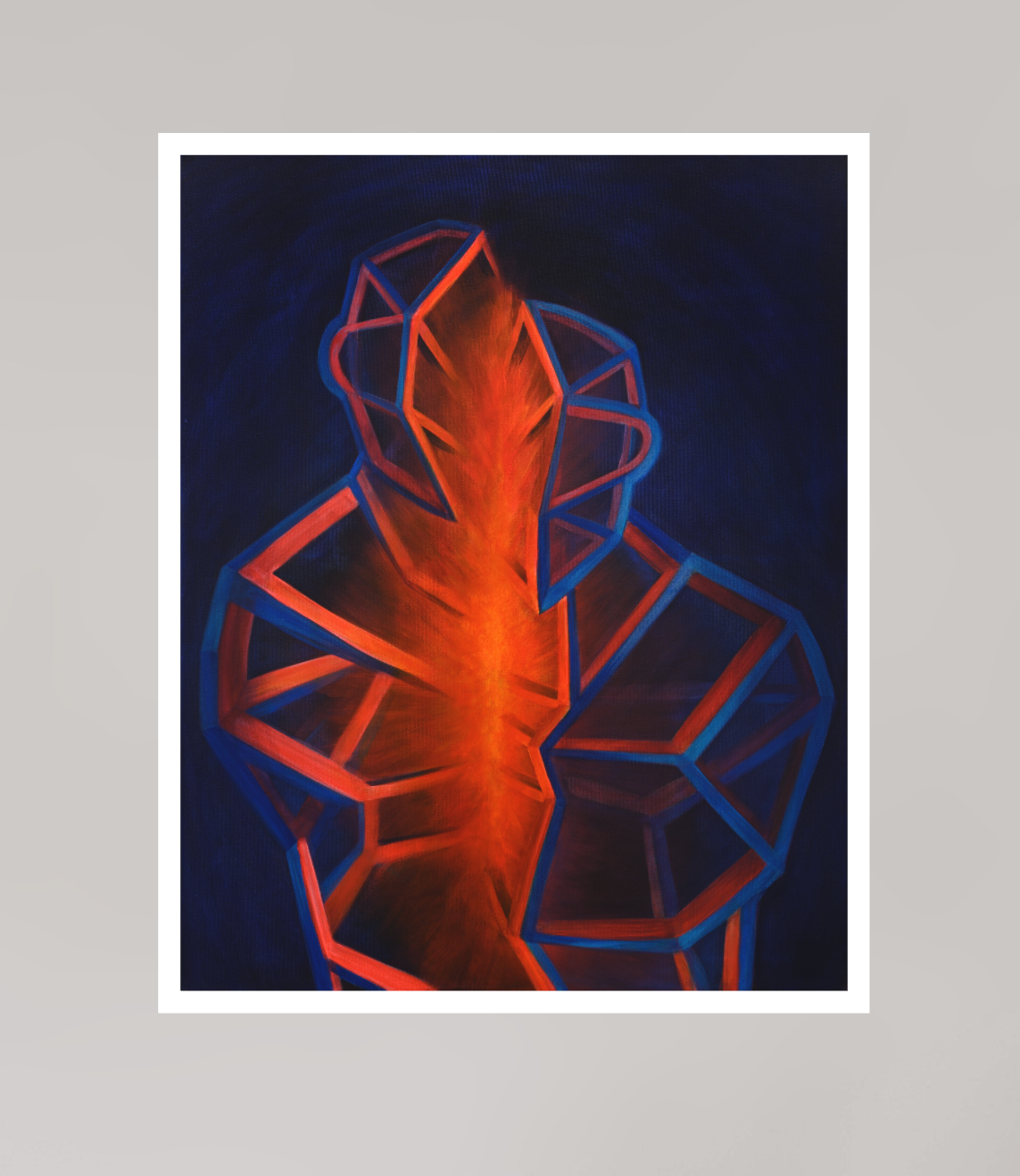 30 x 37,6 cm, Papier ohne Rahmen Gemeinsame Mitte