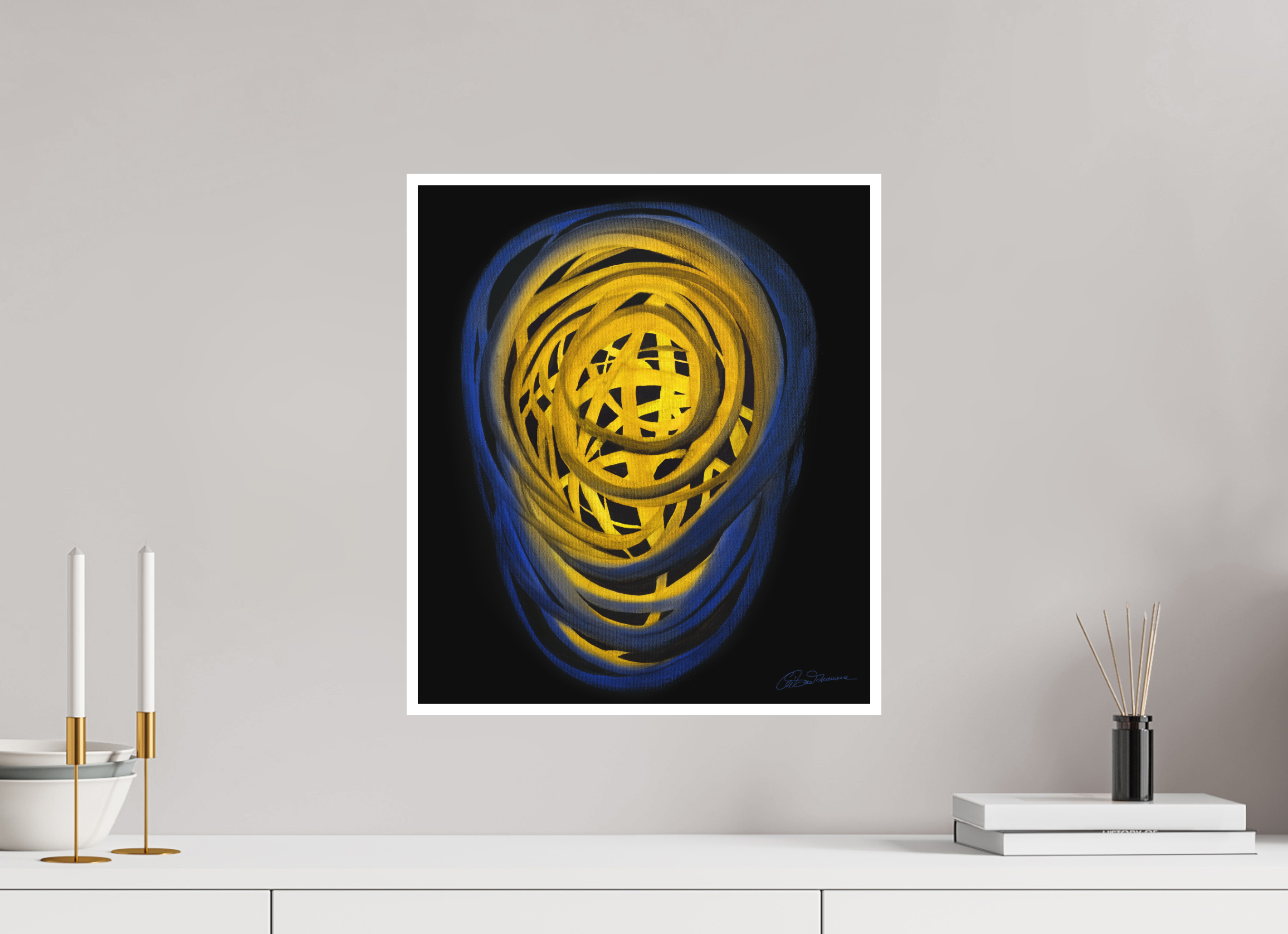 40 x 45,9 cm, Papier ohne Rahmen Erde & Wasser | Frühsommer