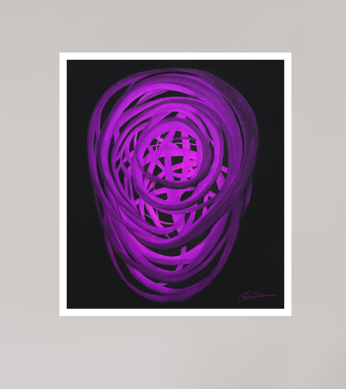30 x 34,4 cm, Papier ohne Rahmen Äther | Ursprung aller Form