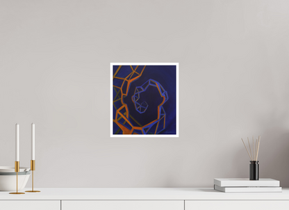 25 x 27,3 cm, Papier ohne Rahmen Evolution – Spirale des Selbst