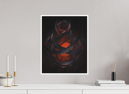 40 x 50,2 cm, Kunstdruck auf Papier ohne Rahmen Lucifera – Lichträgerin