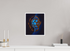 30 x 34,7 cm, Druck auf Papier Innere Architektur – Erde & Wasser