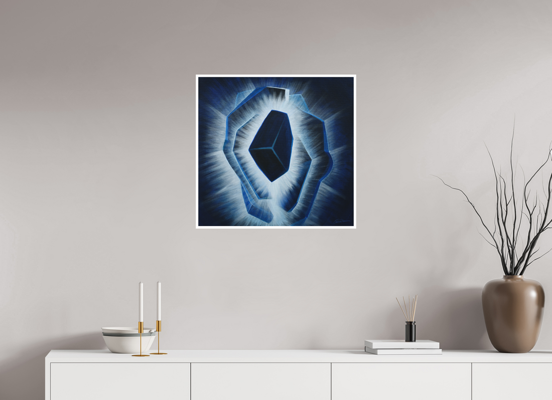 62,5 x 60 cm, Papier ohne Rahmen Der innere Durchbruch – Erwachen