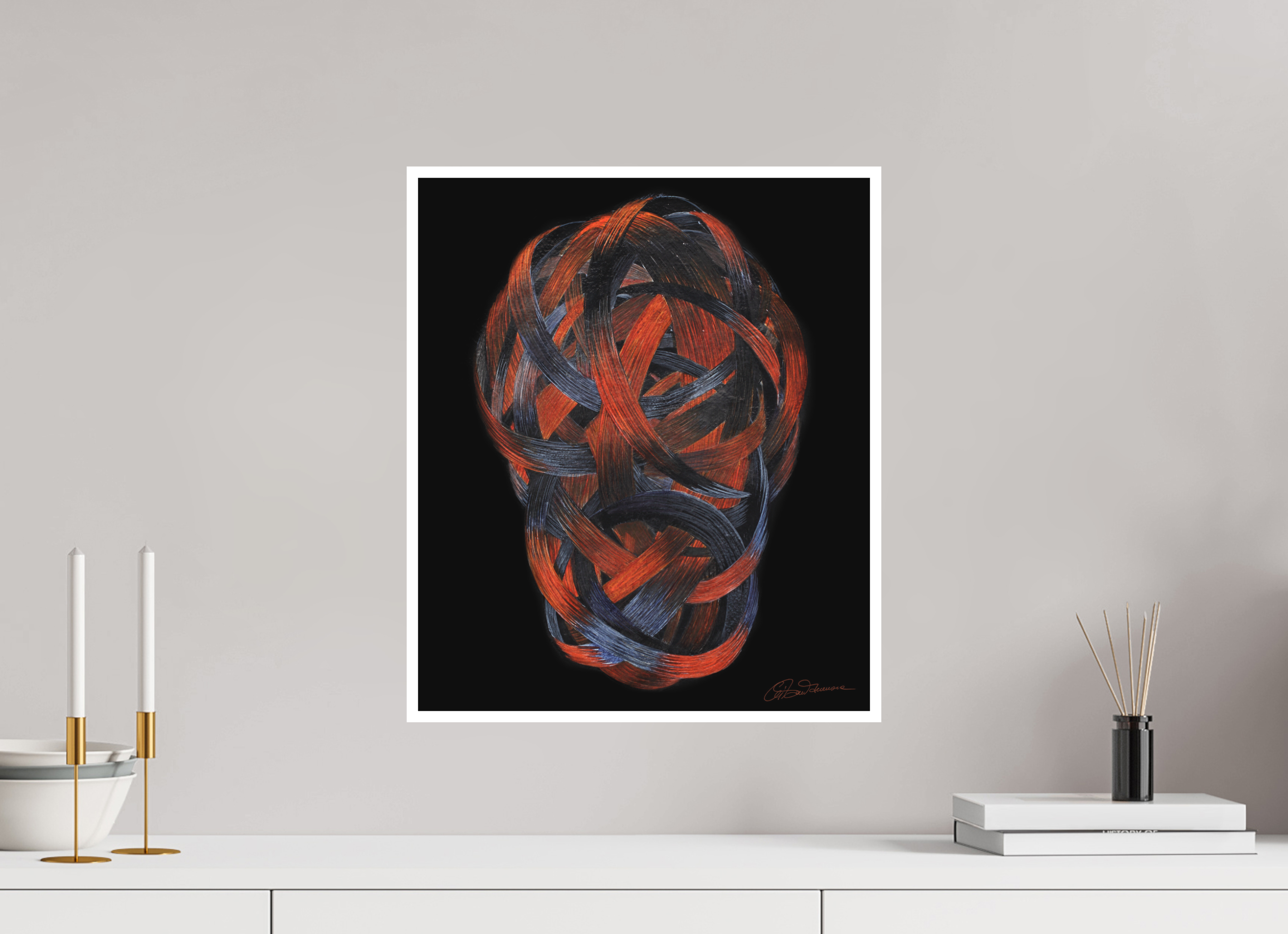 40 x 47,2 cm, Papier ohne Rahmen Elementarwersen