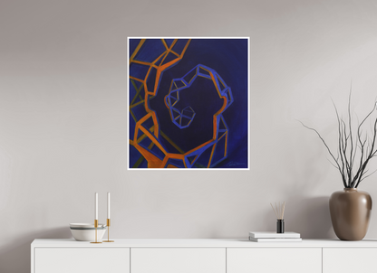 70 x 76,5 cm, Papier ohne Rahmen Evolution – Spirale des Selbst