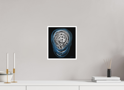 25 x 28,7 cm, Papier ohne Rahmen Luft | Atem