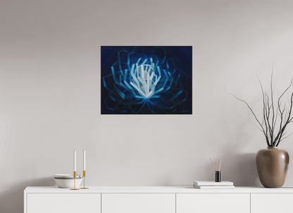 67,2 x 50 cm, Alu-Dibond mit Holzrahmen, schwarz Parallele Ichs