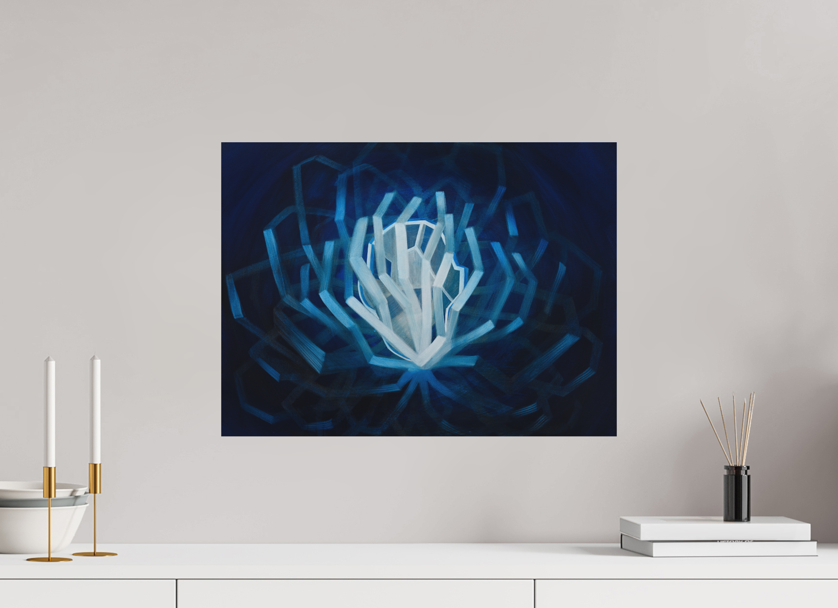 53,8 x 40 cm, Fine Art Print ohne Rahmen Varianten des selbst