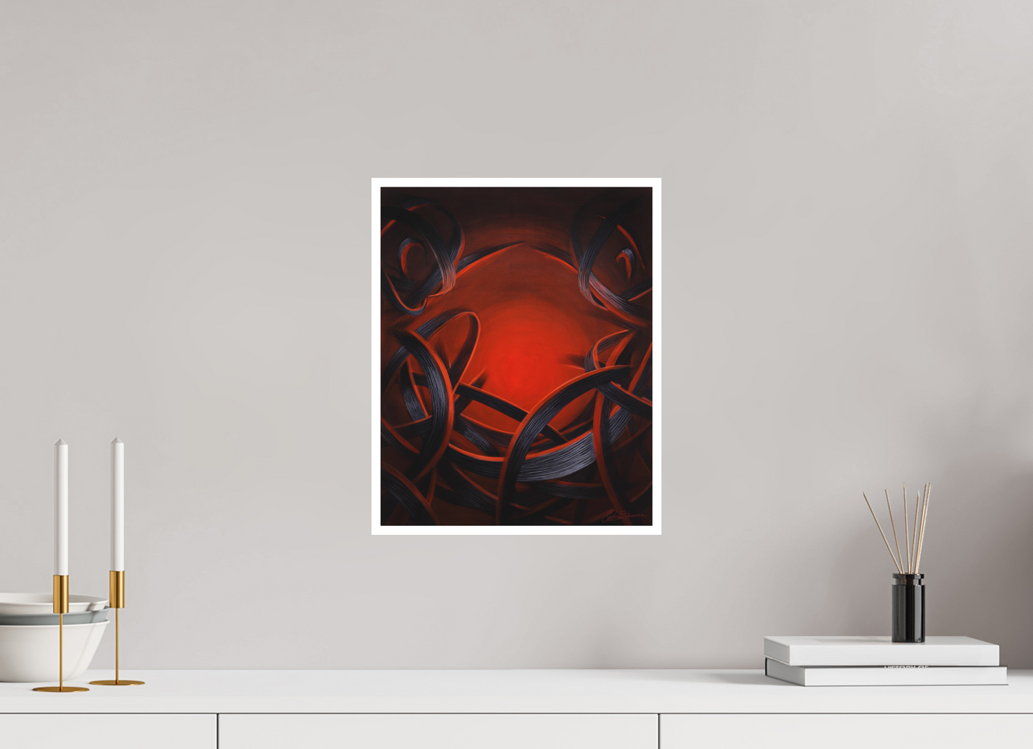 30 x 37,4 cm, Papier ohne Rahmen Lichtbringer