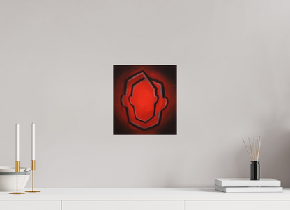 25 x 27,4 cm, Fine Art Print ohne Rahmen infinity Self – unendliches Ich