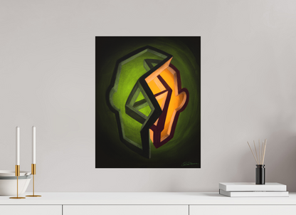 40 x 50 cm, Alu-Dibond mit Aufhängung Frühling – Erwachen