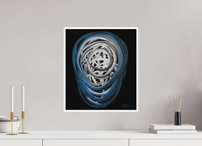 40 x 45,8 cm, Papier ohne Rahmen Luft | Atem