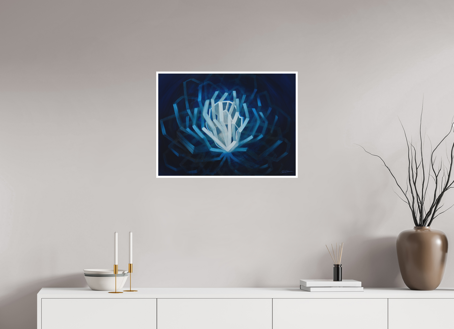 67,2 x 50 cm, Papier ohne Rahmen Parallele Ichs