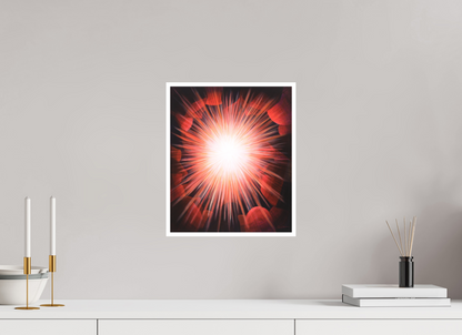 30 x 36 cm, Papier ohne Rahmen Gemeinsames Leuchten