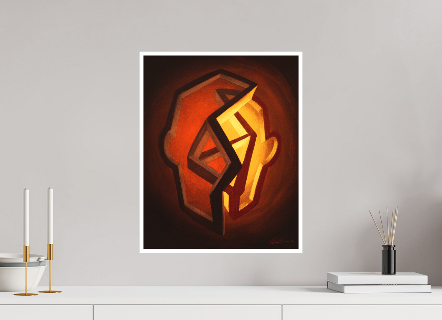 40 x 50 cm, Papier ohne Rahmen Hochsommer | Höhepunkt