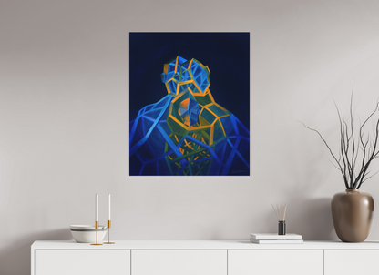 70 x 83,4 cm, Alu-Dibond mit Aufhängung Trinität – Eltern Kind