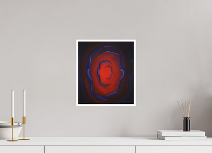 30 x 33,8 cm, Papier ohne Rahmen Ich war, ich bin, ich werde sein