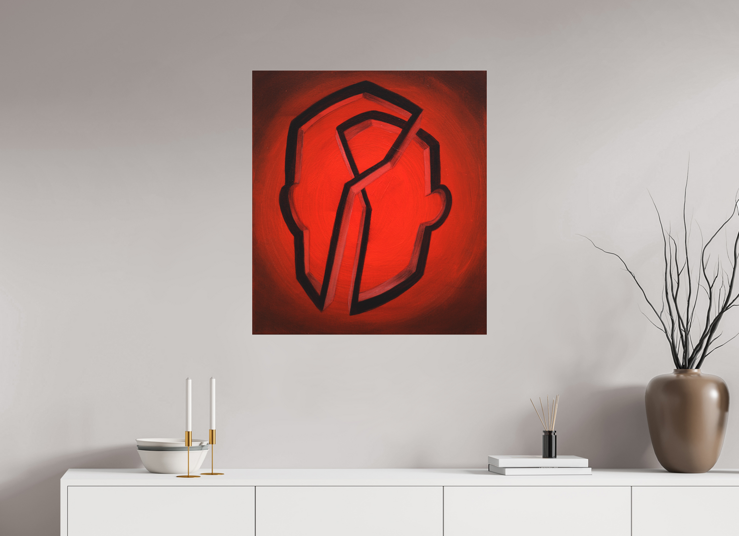 70 x 78,8 cm, Fine Art Pigmentdruck hinter Acrylglas Geistige Architektur arbeitstitel