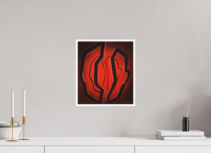 30 x 33,9 cm, Papier ohne Rahmen Selbst-Bild. Portale eines Selbst