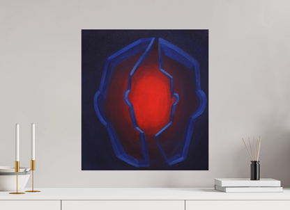 50 x 55,5 cm, Fine Art Print ohne Rahmen Selbst-Bild.  Innerer Kern