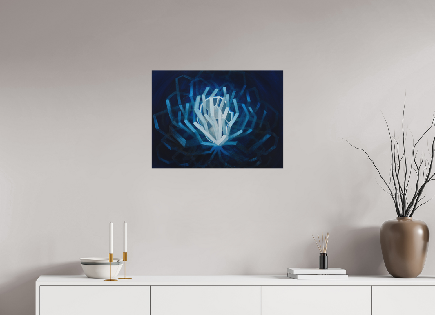 67,2 x 50 cm, Fine Art Print ohne Rahmen Varianten des selbst