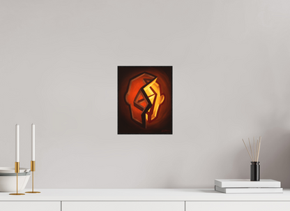 20 x 25 cm, Alu-Dibond mit Holzrahmen, schwarz Hochsommer | Höhepunkt