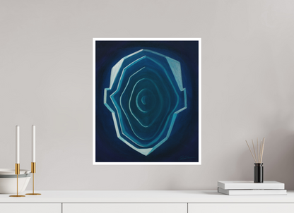 40 x 47,2 cm, Papier ohne Rahmen Schichten des Selbst