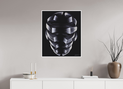 70 x 82,3 cm, Papier ohne Rahmen Denken und Fühlen