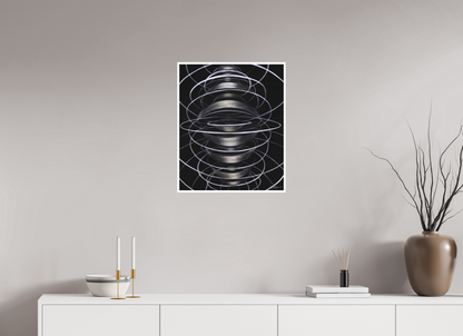 50 x 60,4 cm, Papier ohne Rahmen Schwingung