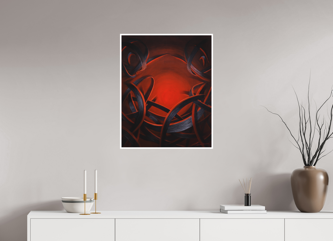 60 x 74,8 cm, Papier ohne Rahmen Lichtbringer