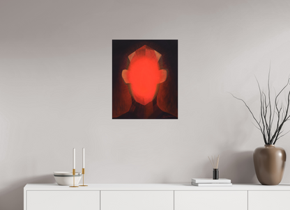 50 x 60,5 cm, Print auf Alu-Dibond Innere Sonne