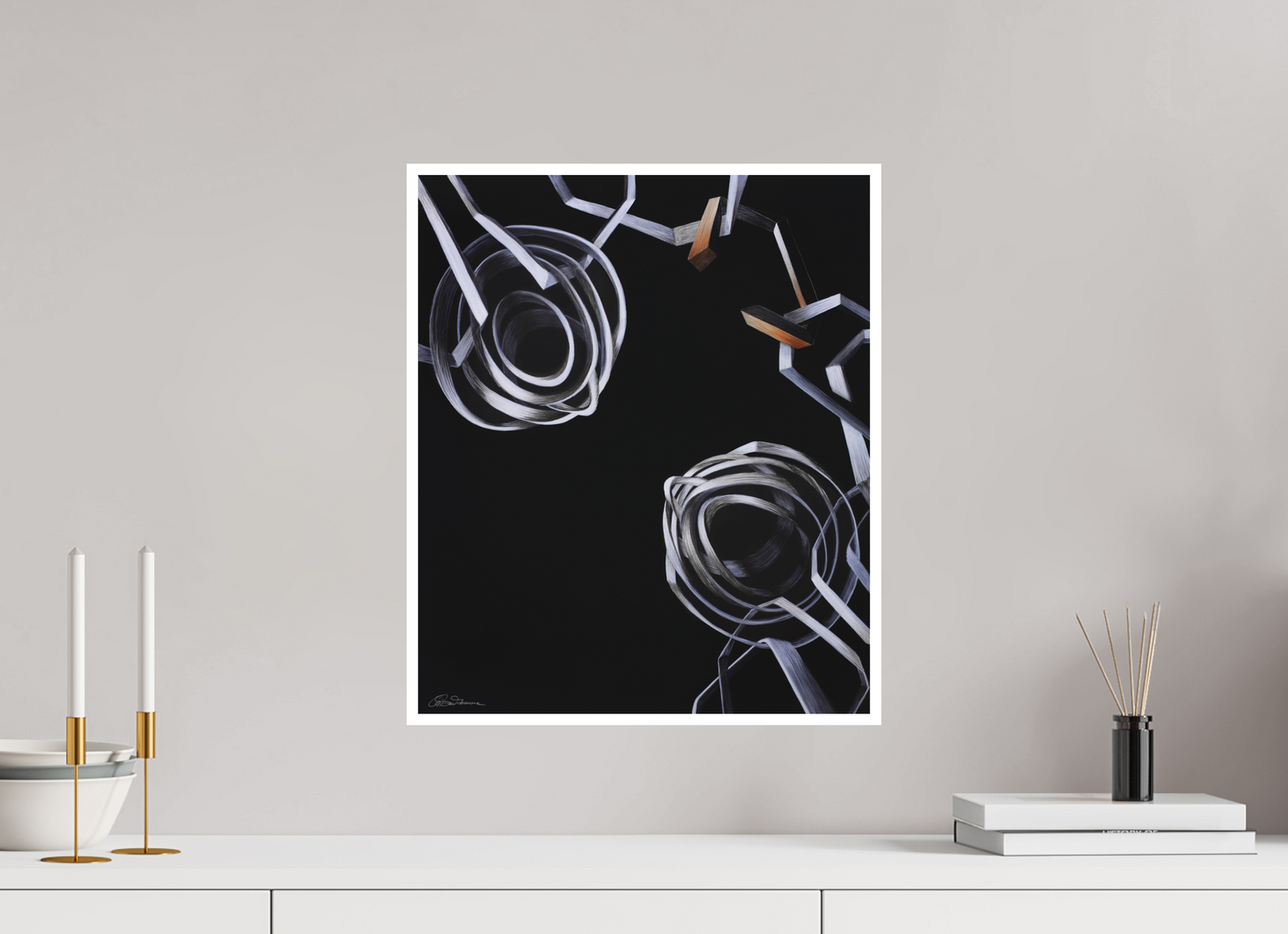 40 x 47,7 cm, Papier ohne Rahmen Lösung