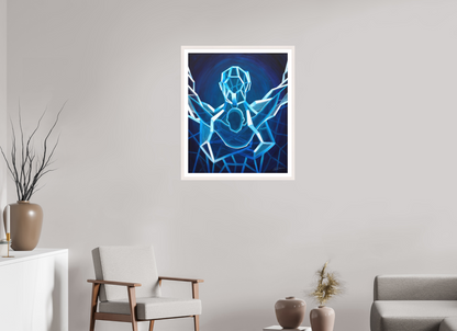 70 x 84,4 cm, Druck mit Holzrahmen (empfohlen) Elan