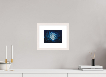 20,2 x 15 cm, Fien Art Print gerahmt weißer Rahmen Varianten des selbst